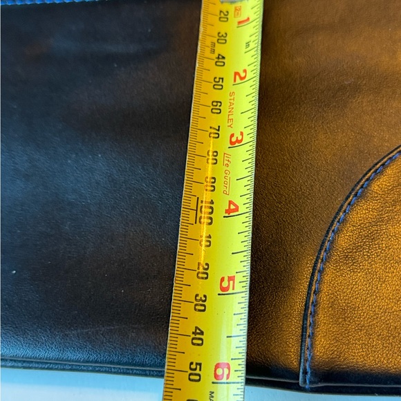 High End GRAB Black & Red Supple Genuine Leather Zip Women’s Wallet MINTY - Picture 7 of 8